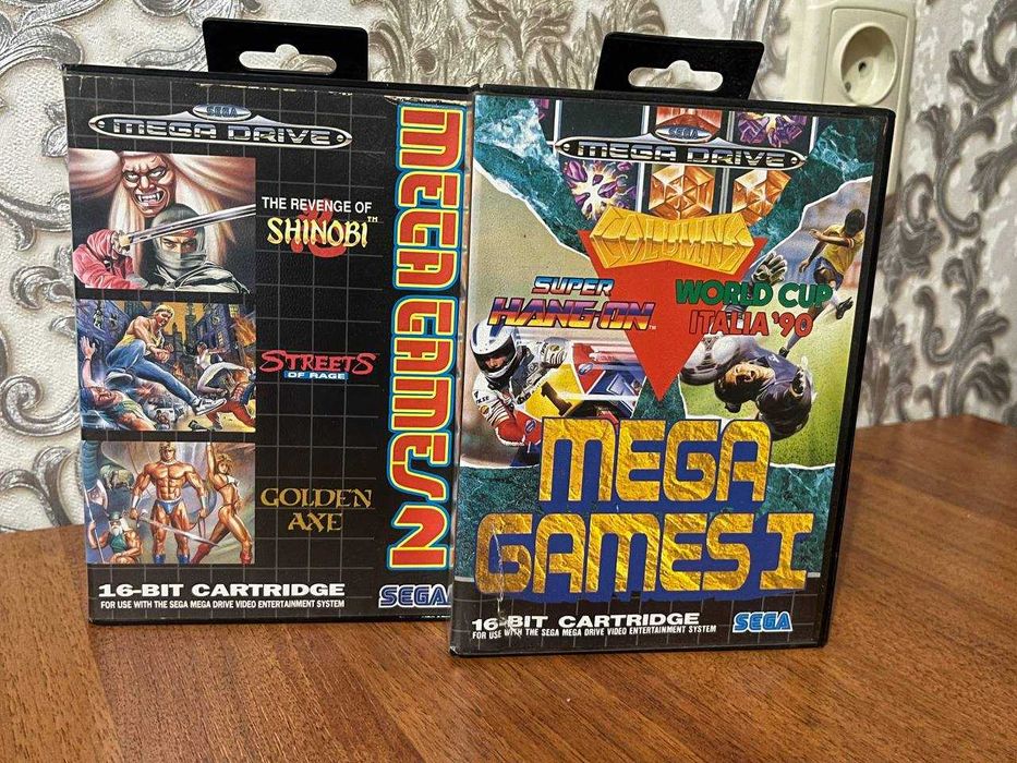 Оригінальні картриджі для sega mega drive genesis
