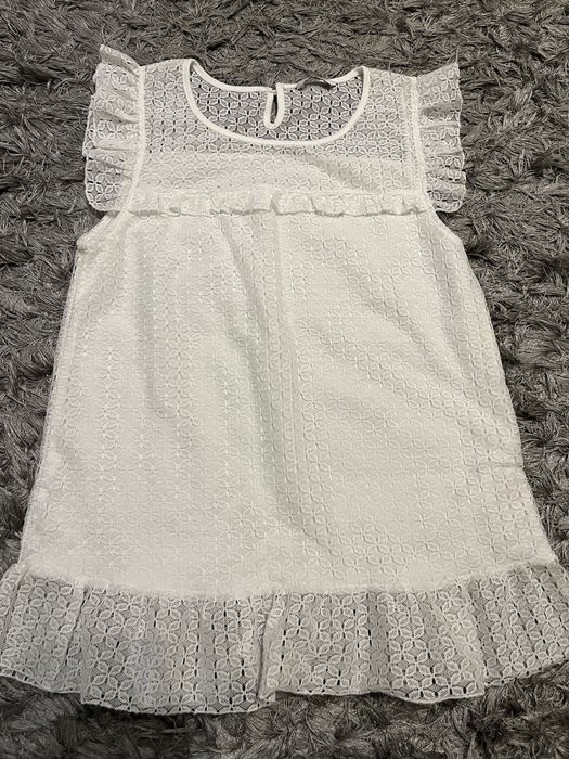 Biała bluzka koronkowa House