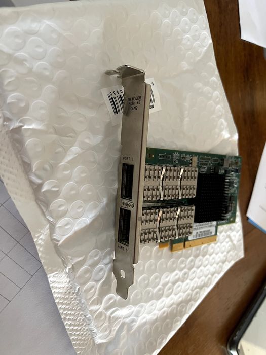 Placa Rede -InfiniBand 4X QDR Pci-e G2 Dual Port HCA