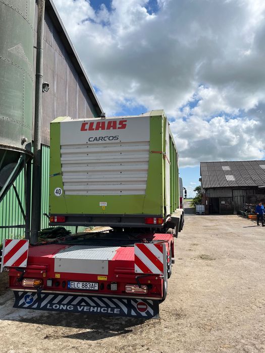 Przyczepa Claas Cargos 9500 z Niemiec