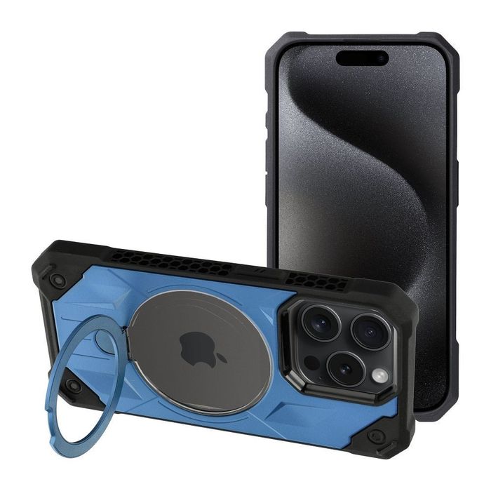 Etui Armor Mag Cover do iPhone 15 Pro Blue