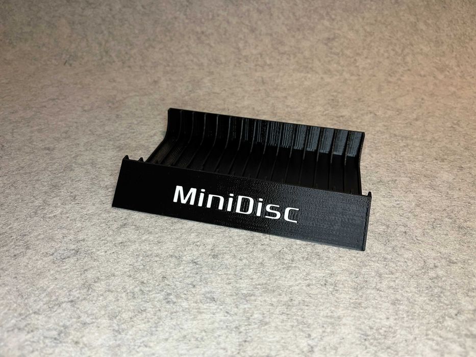 3x Podstawka na plyty MD MiniDisc