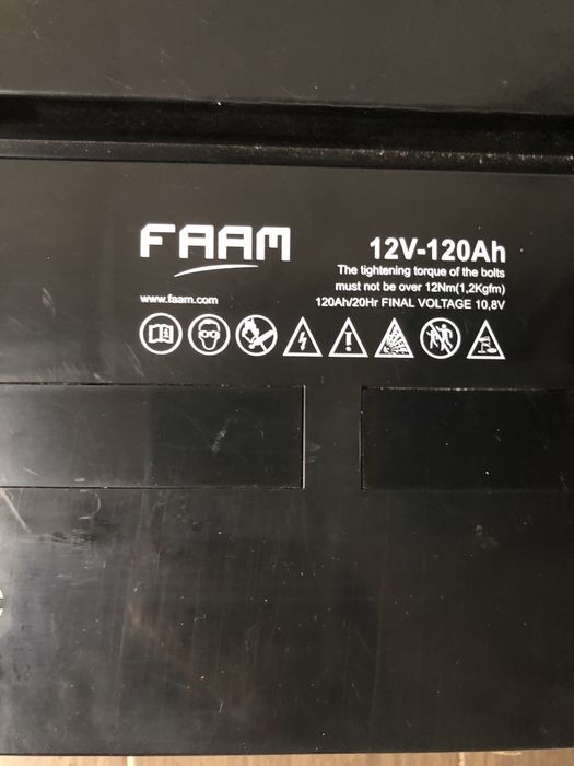 Акумулятор 12V-120Ah