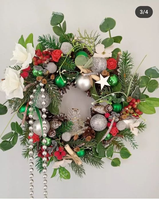 Вінок новорічний, віночок різдвяний