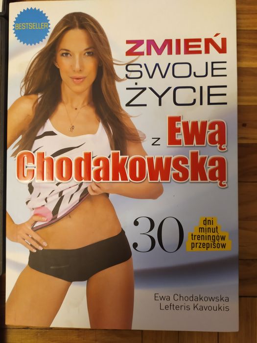 DVD z Ewą Chodakowską ćwiczenia na dvd + książka