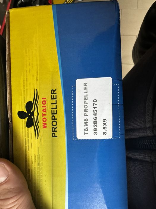 Гвинт гребний  Mercury 8.5X9