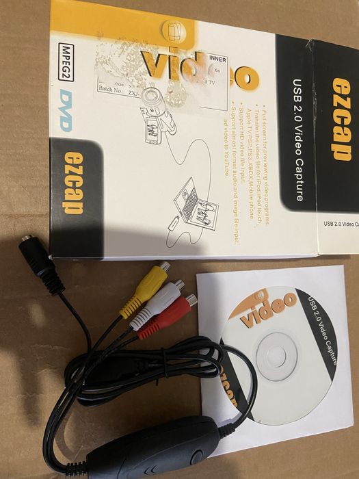 Usb 2.0 captura de video dvd