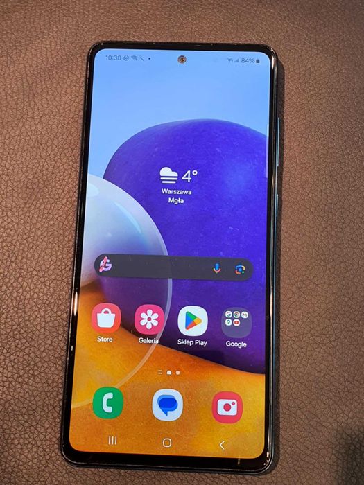 Samsung Galaxy A72 128GB Blue – sprawny, dobry stan, dual SIM
