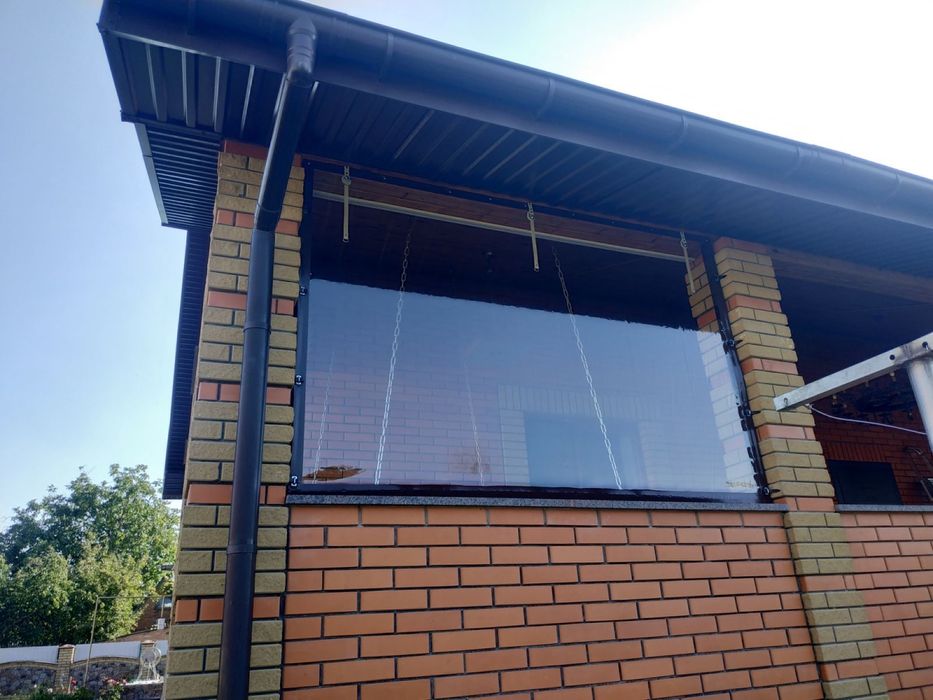 Мʼякі вікна Чернівці - штори з плівки пвх, рідкі вікна Чернівці