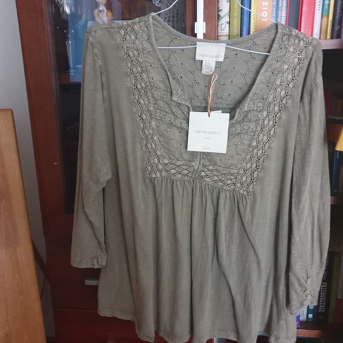 Nowa bluzka boho 2XL firmy Cynthia Rowley