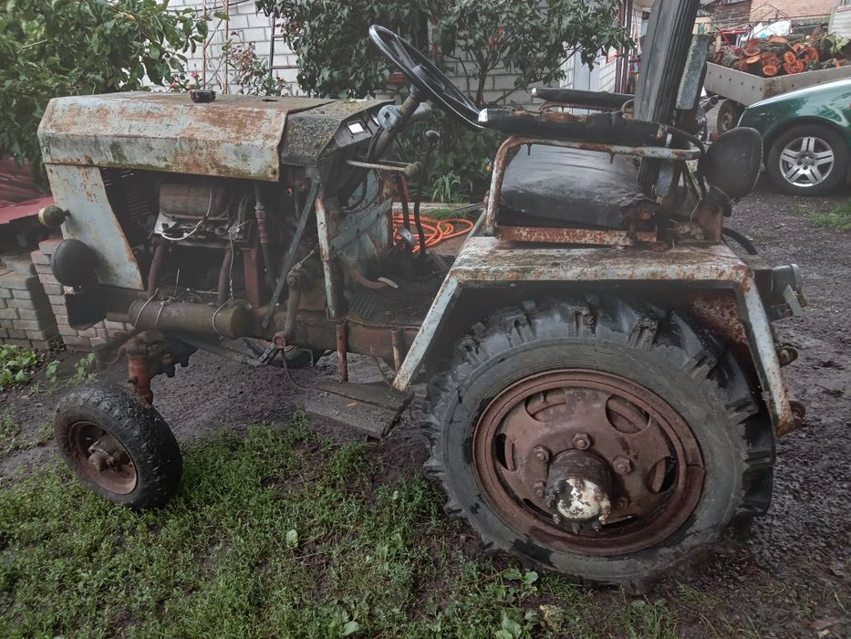Продам міні трактор + двигун ом 615 дизель