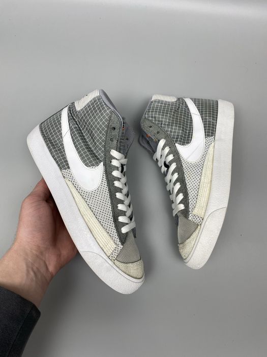 Кросівки Nike Blazer Mid '77 Patch Smoke Grey оригінал 40р/25 см
