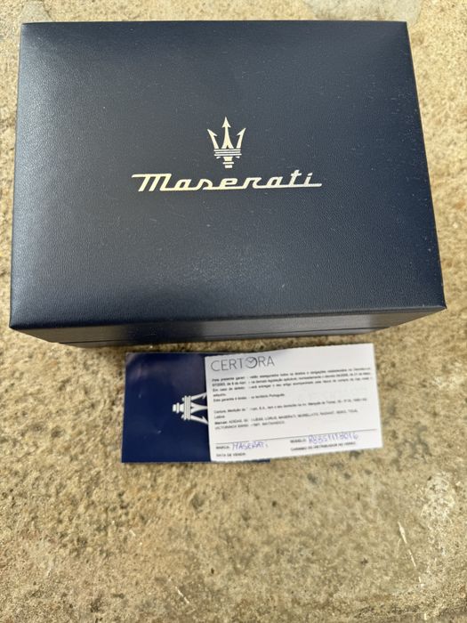 Relógio Maserati Epoca R8851118016 Novo na Caixa Original