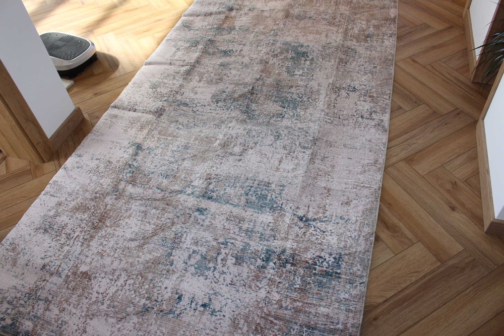 Dywan aksamitny bardzo przyjemny w dotyki duży 390x300