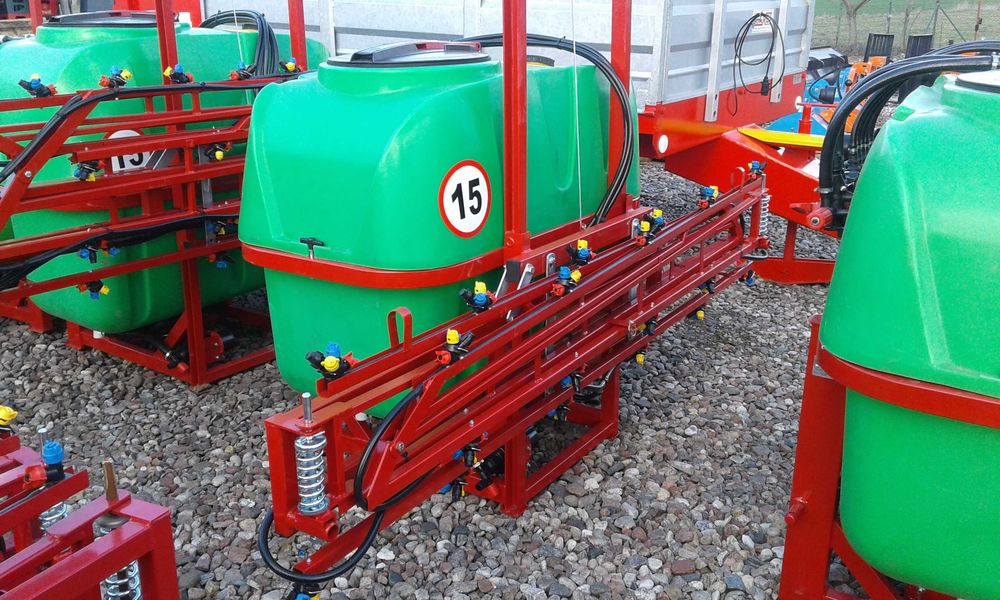 Opryskiwacz 400 600 belka 12m pojedyncza / RSM BRANDI Atest 5 lat NOWY