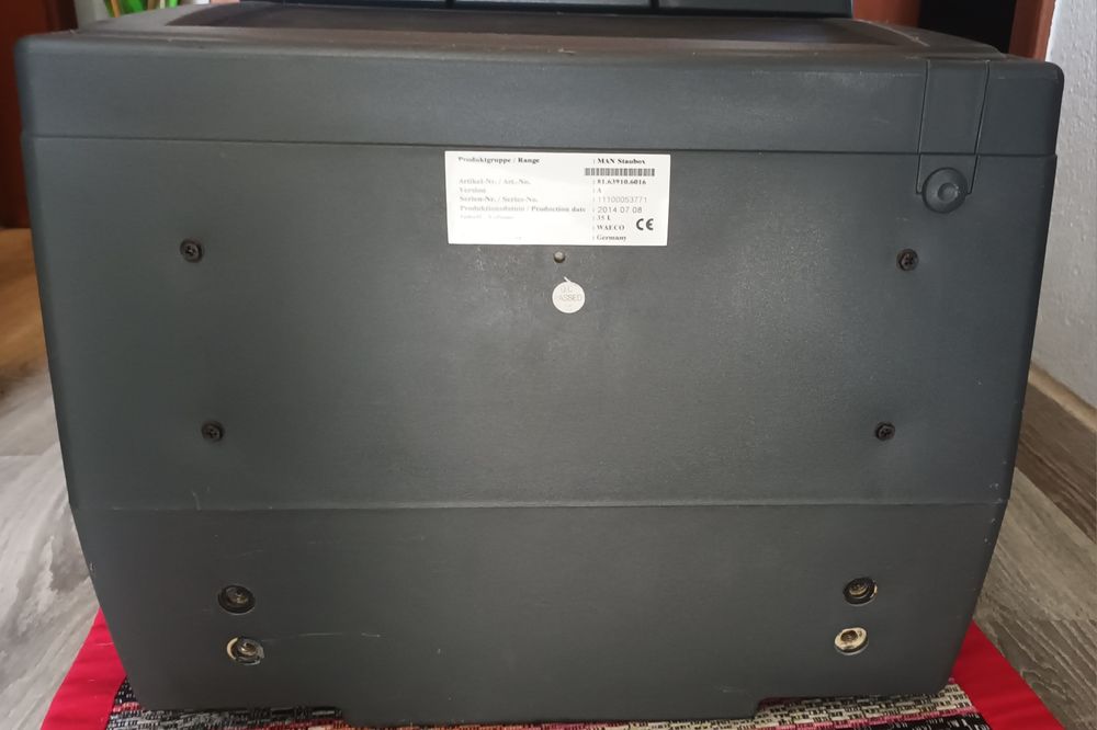 MAN Staubox frigorífico