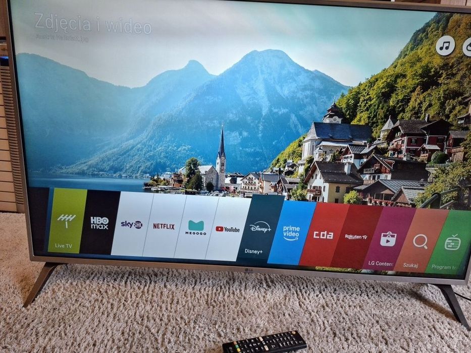 Telewizor 49" 4K LG  LED HDR Smart TV dvbt2