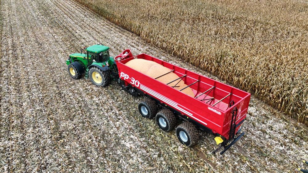 Przyczepa przeładowcza wóz przeładowczy METALTECH PP 30 | 30 ton 44 m3