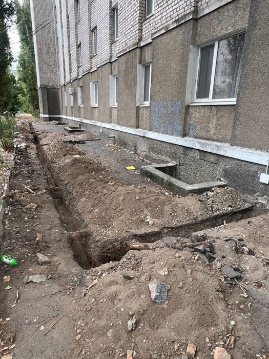 Земляные работы, копка траншеи/ямы/котлована, планировка, гнб прокол
