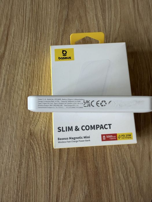 Baseus powerbank magnetyczny