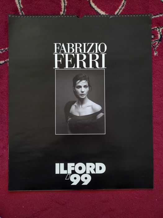 Calendário de parede Ilford 1999