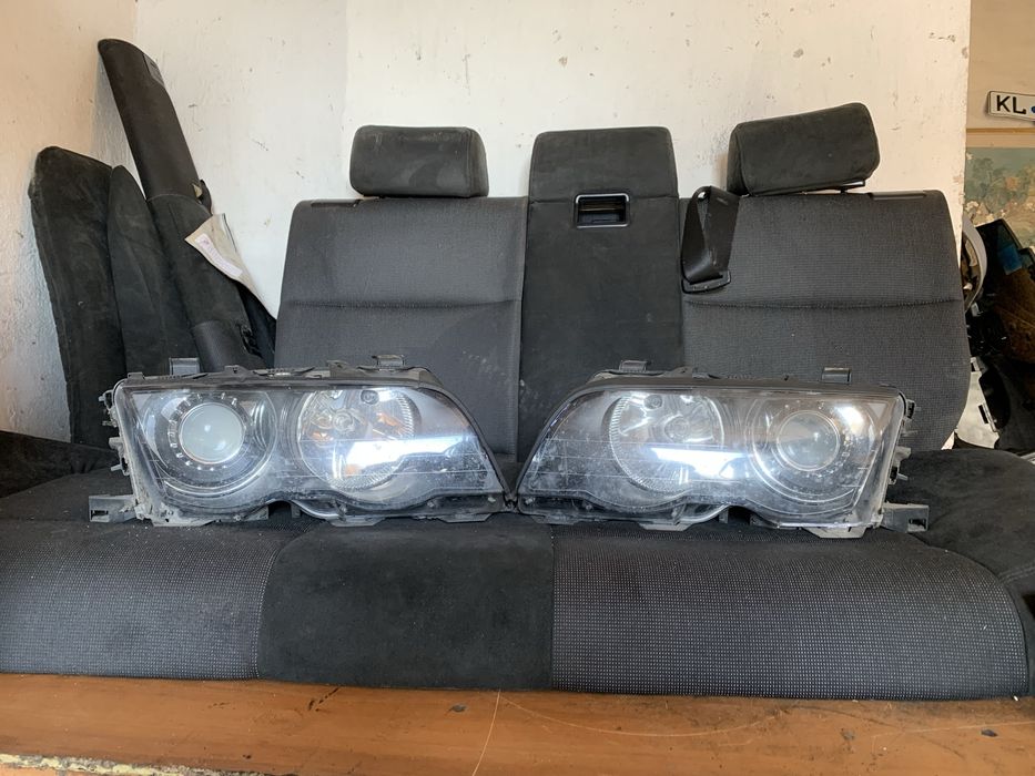 Lampy xenon bmw e46 przedlift sedan/touring europy kompletne