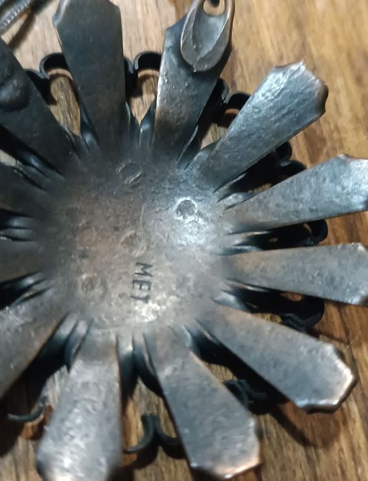 Metaloplastyka kolia miedź z okresu PRL