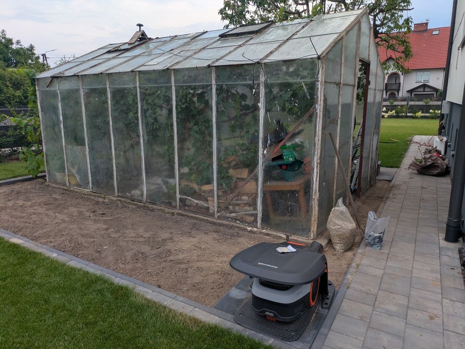 Oddam szklarnia 3,5x5m