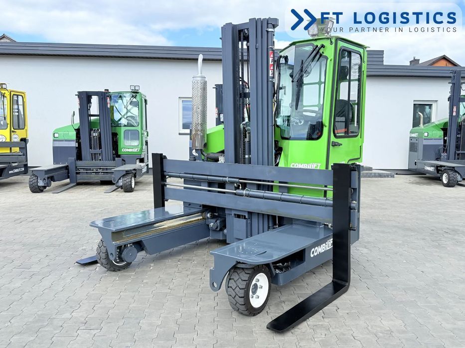 Combilift WÓZEK CZTEROKIERUNKOWY - WIELOKIERUNKOWY - SPRZEDAŻ - WYNAJEM | COMBILIFT C3000 | DIESEL | TRIPLEX 5952MM | SZEROKI POZYCJONER WIDEŁ 2700MM | WOLNY SKOK | STAN IDEALNY | Szeroka oferta wózków czterokierunkowych i bocznych, dopasowanych do różnor