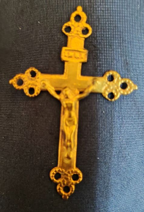 Crucifixo Antigo "Souvenir de la Mission" (Finais do Séc. XIX / Inícios do Séc. XX)