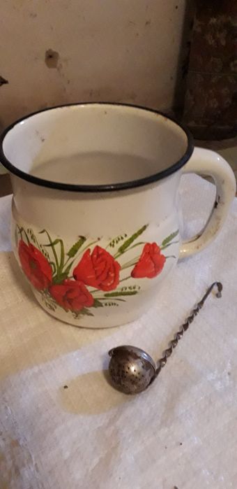 Кувшин СССР. Эмалированный.