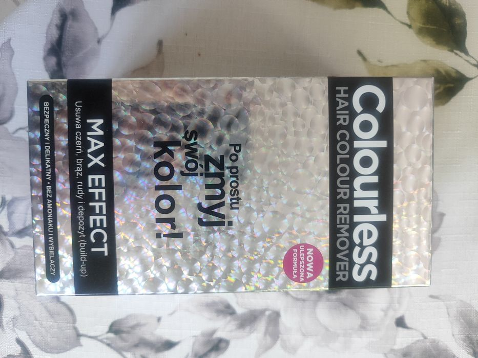 Hair colour remover Max Effect