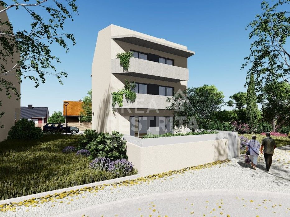Quinta do Conde- Apartamento T1 Novo com Logradouro - Excelente Loc...