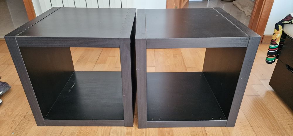 Cubo estante Kallax IKEA preto