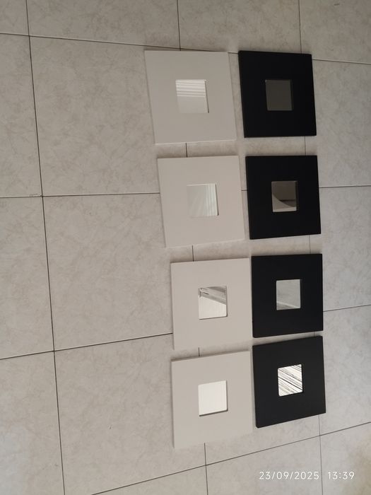 8 Espelhos decorativos Malma como novos