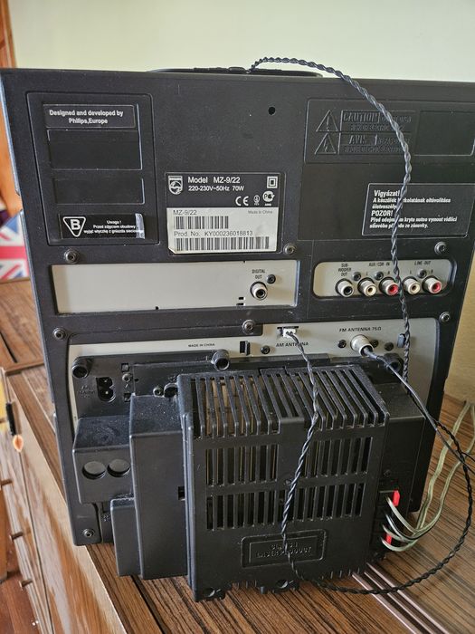 Wieża Philips mz9 zestaw unikat