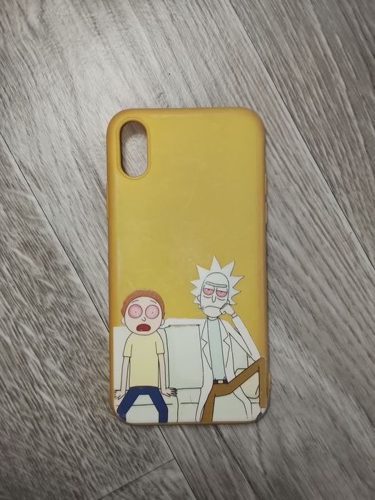 Чохол на айфон 10 Рік та Морті