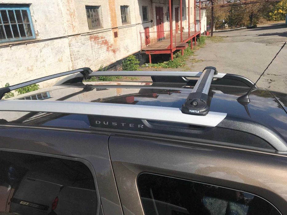 Перемычки на рейлинги багажник поперечки Renault Duster 2018-2024