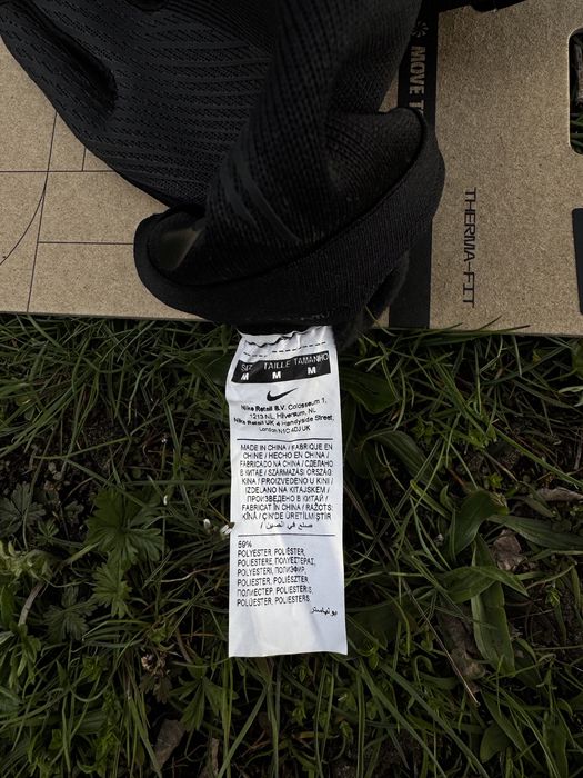 Перчатки Nike Hyperwarm Black Original