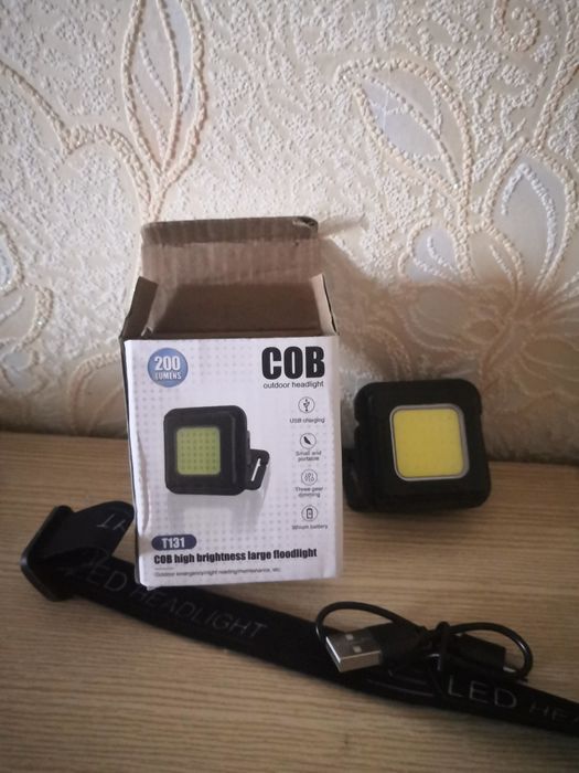 Продам налобний фонарик