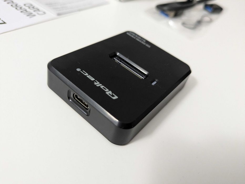 Stacja Dokująca SSD M2 SATA MGFF Qoltec USB-C
