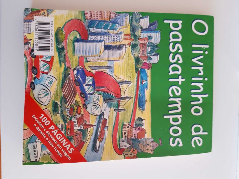 Livros de passatempos para criança