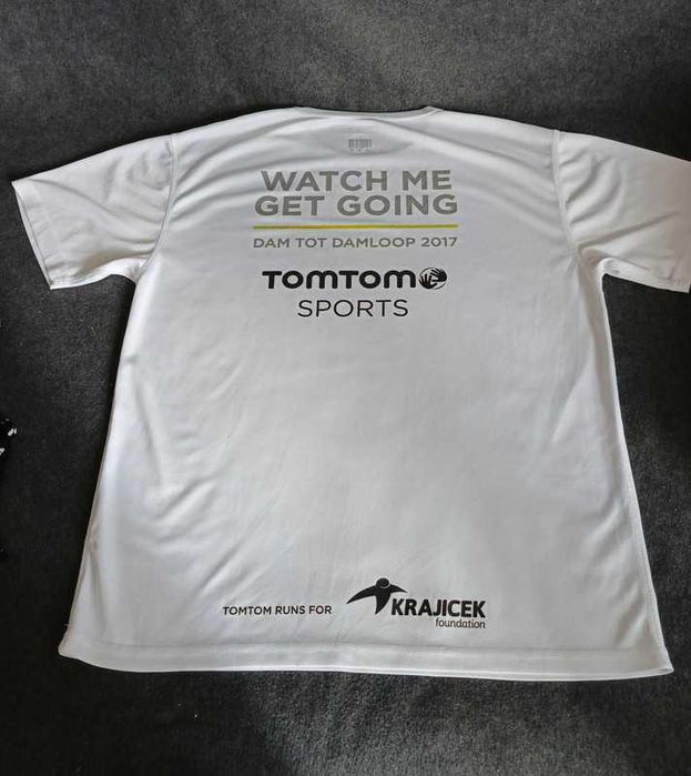 Biały t-shirt męski.