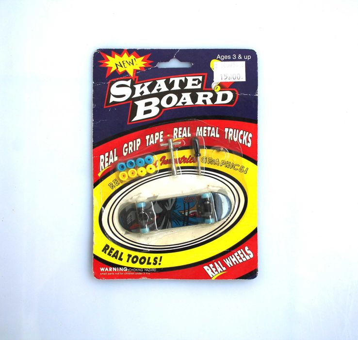 Mini deskorolka FINGERBOARD Zestaw do sztuczek i trików na palce