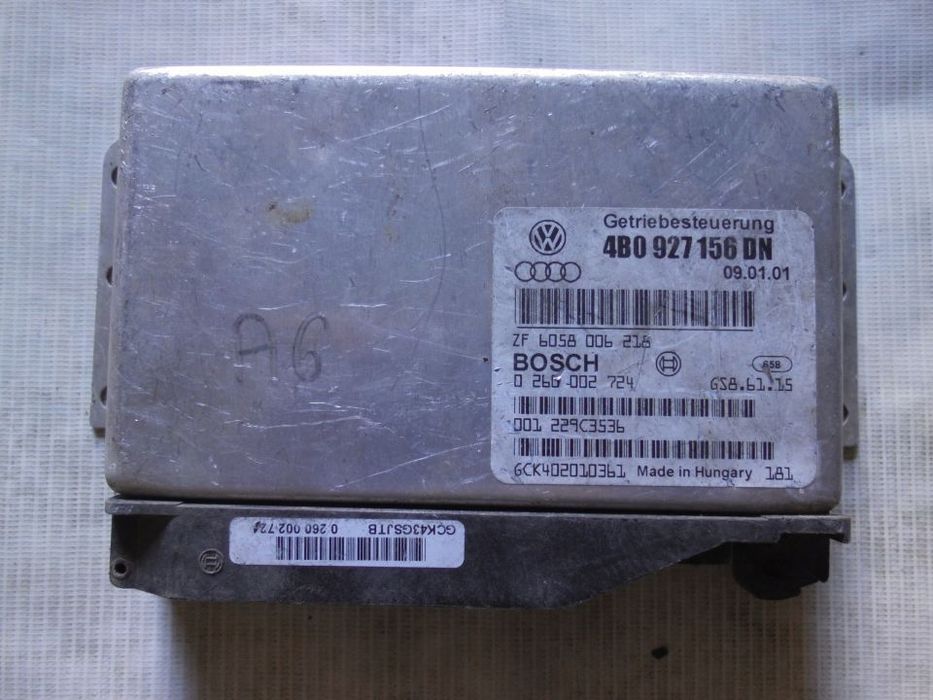 STEROWNIK KOMPUTER SKRZYNI 4B0927156DN 026002724