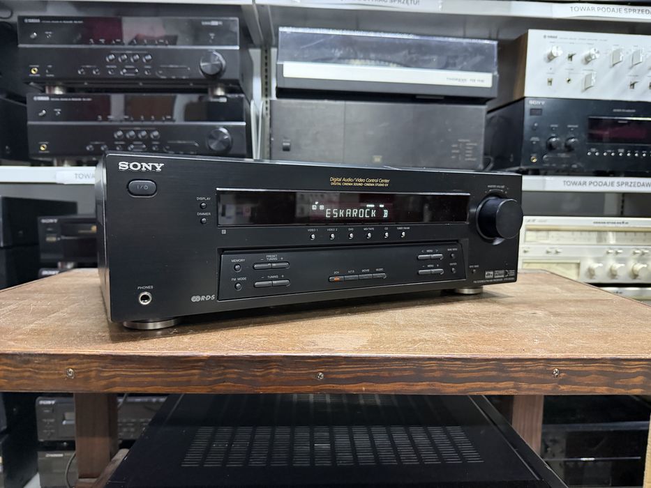 ‼️ Sony STR-DE495 – Amplituner AV 5.1 z Dolby Digital, DTS, Dolby Pro Logic II i Cyfrowymi Wejściami Audio | Audio Room