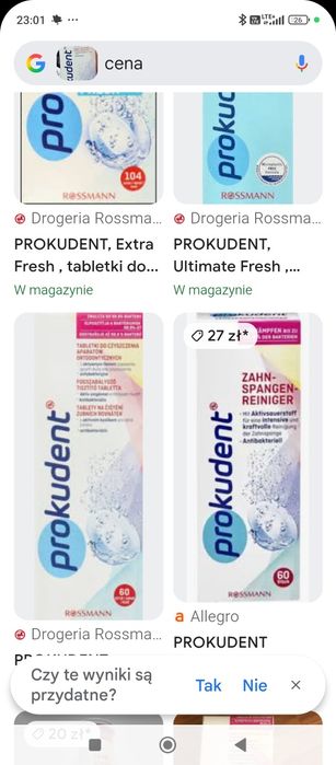 Tabletki do czyszczenia aparatów ortodontycznych