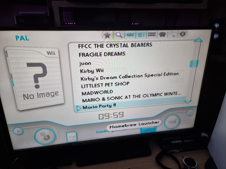 WII z dyskiem cały komplet