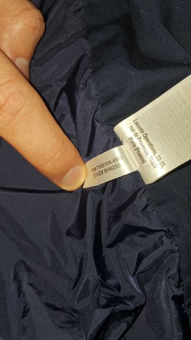 Куртка Lacoste, харік, вітровка, бомбер