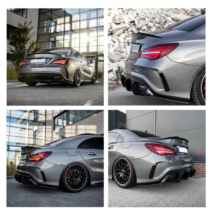 Difusor Traseiro (Mercedes-Benz cla45 AMG, cla200, cla250, w117, c117)
